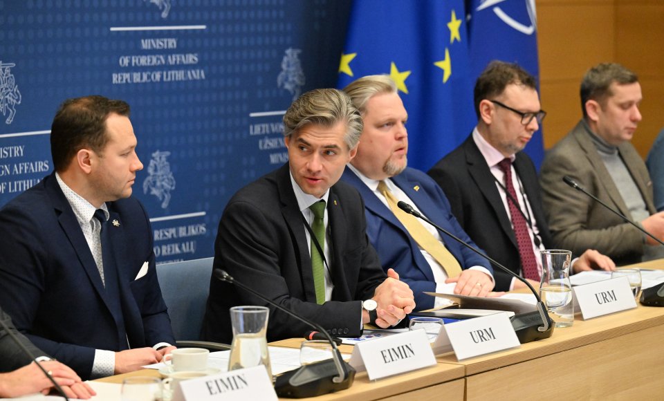 K. Budrys: aktyvus dialogas su verslu stiprina Lietuvos interesų atstovavimą pasaulyje