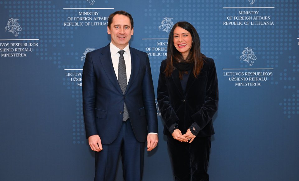 S. Mitkus susitikime su EP vicepirmininke: norime matyti stiprią, atsparią ir konkurencingą...