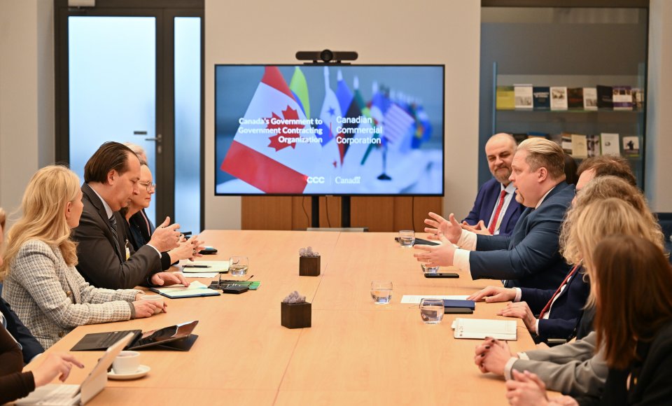 Viceministras T. Valys: Kanados CCC programa – perspektyvus įrankis Lietuvos ir Kanados ekonominėms partnerystėms plėtoti