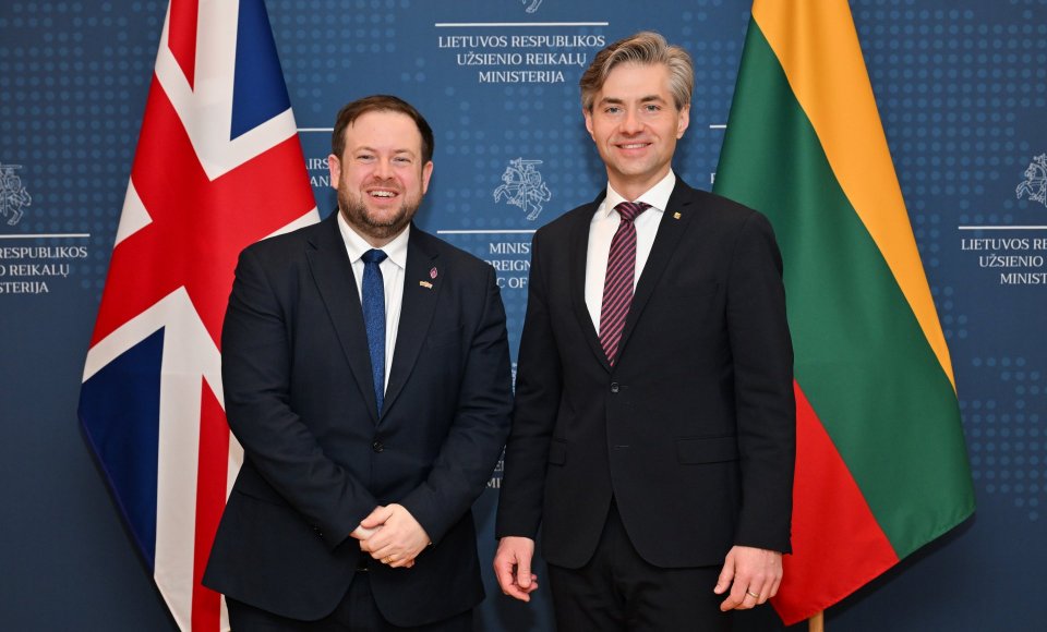 K. Budrys: Lietuva ir JK – strateginės partnerės ir NATO sąjungininkės, kurias vienija bendras...