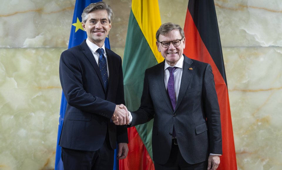 Budrys in Berlin: Cooperation between Lithuania and Germany is not only about deterring Russia, but about our common values and interests