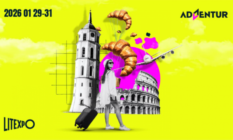 Mobiliosios programėlės „Keliauk saugiai“ pristatymas parodoje ADVENTUR 2026