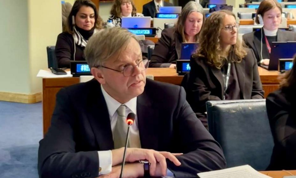 Lietuvos ambasadorius Jungtinėse Tautose: mokyklos niekada negali būti laikomos teisėtu kariniu...