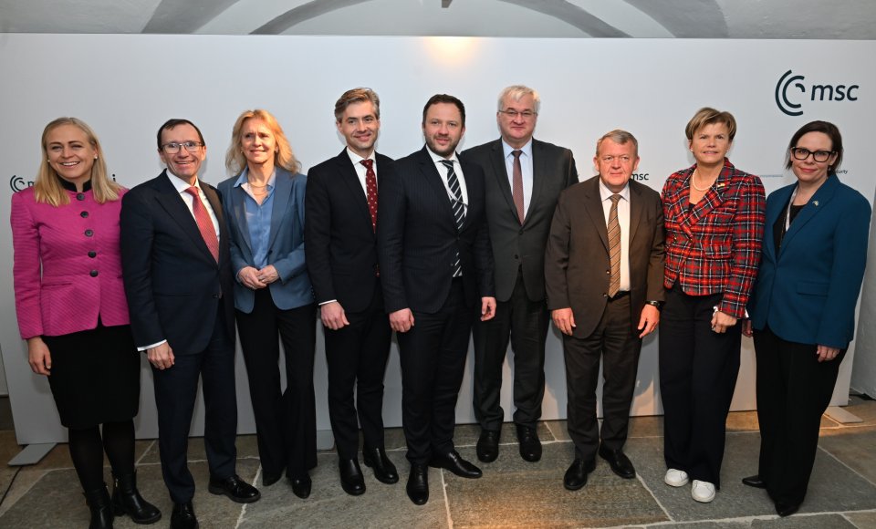 K. Budrys Miunchene susitiko su Šiaurės-Baltijos šalių (NB8) ir Ukrainos ministrais