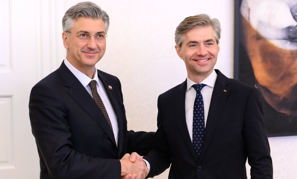 Ministras K. Budrys Zagrebe: Kroatijos kariai Lietuvoje – sąjungininkų solidarumo pavyzdys