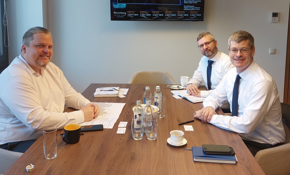 Viceministras T. Valys susitiko su „Lockheed Martin“ įmonės atstovais