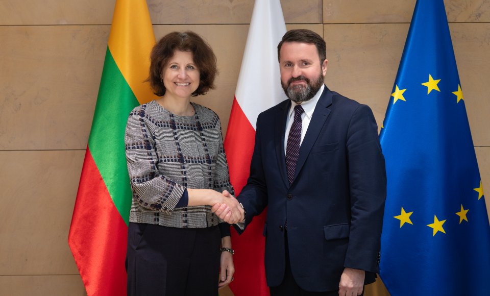 Užsienio reikalų viceministrė A. Plepytė: Vilnius ir Varšuva – strateginės partnerės bendrų saugumo iššūkių akivaizdoje