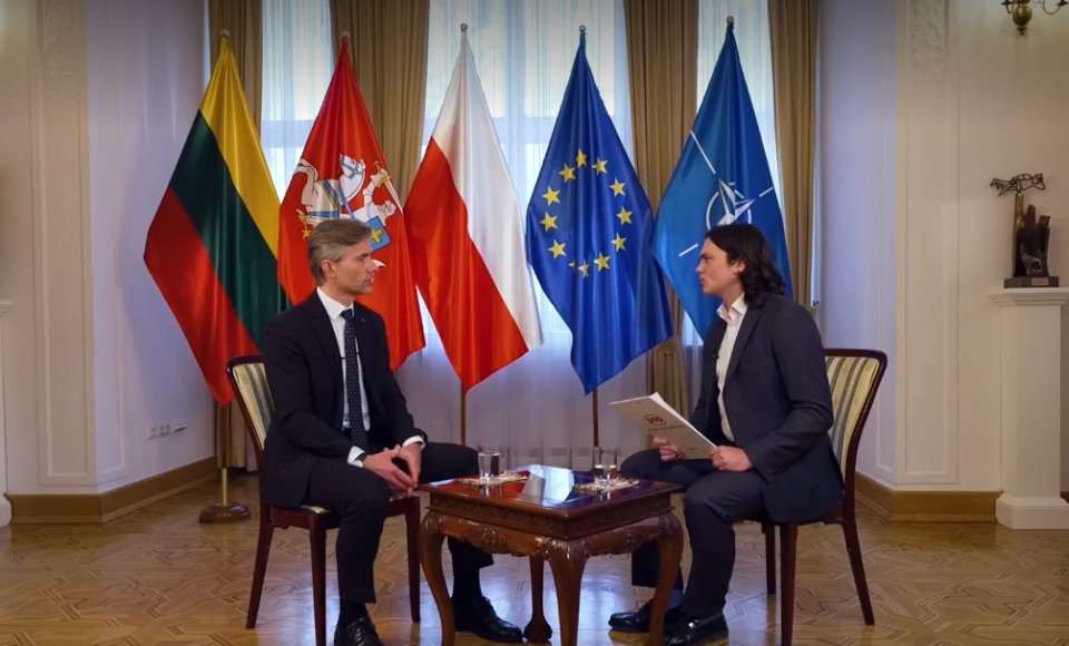 Szef MSZ Litwy: jeżeli będę musiał bronić Litwy, nie będę uznawał żadnych ograniczeń [WIDEO]