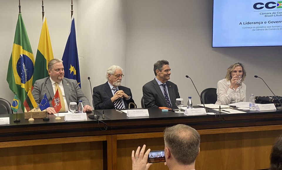 Lithuania and Brazil strengthen economic cooperation – Chamber of Commerce established