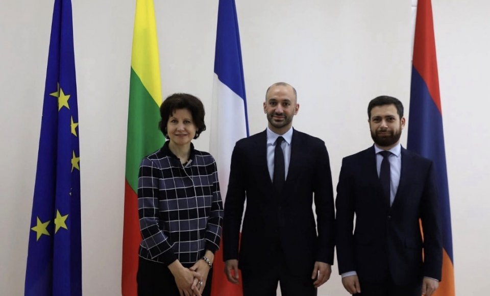 Support for Armenia’s European aspirations was expressed during a joint visit by representatives from Lithuania and France  