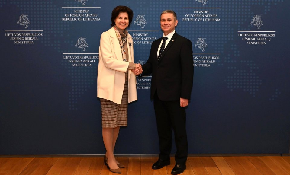 Viceministrė A. Plepytė: Lietuva ir Moldova bendradarbiaus kovoje su Rusijos keliamais saugumo iššūkiais