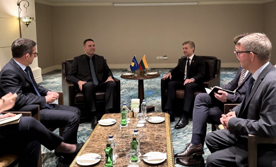 During his meeting with Kosovo’s Deputy Prime Minister, Budrys raised the issue of a legal case...