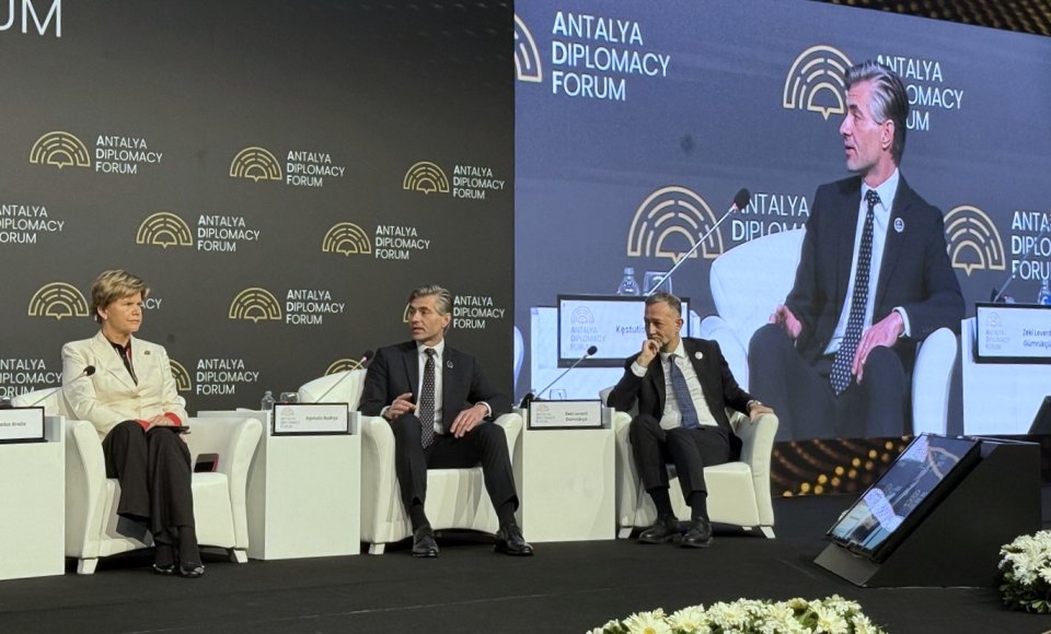 Budrys at the Antalya Diplomacy Forum: Russia remains a direct and long-term threat to Euro-Atlantic security, and its actions are testing the Alliance’s resilience