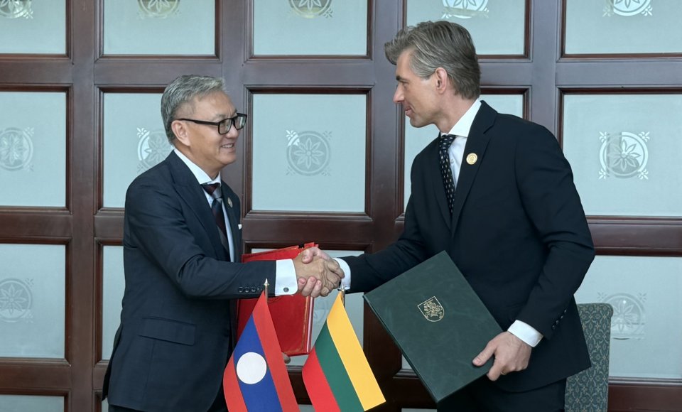 Bilateral relations between Lithuania and Laos are entering a new qualitative level: an agreement on regular political consultations has been signed