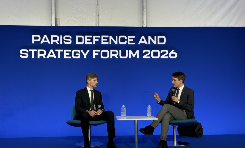 Kęstutis Budrys à Paris : la responsabilité géopolitique de l'Europe est la dissuasion,...