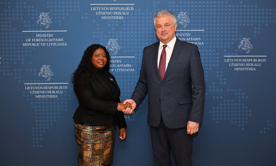 Vilniuje įvyko antrosios Lietuvos ir Namibijos politinės konsultacijos