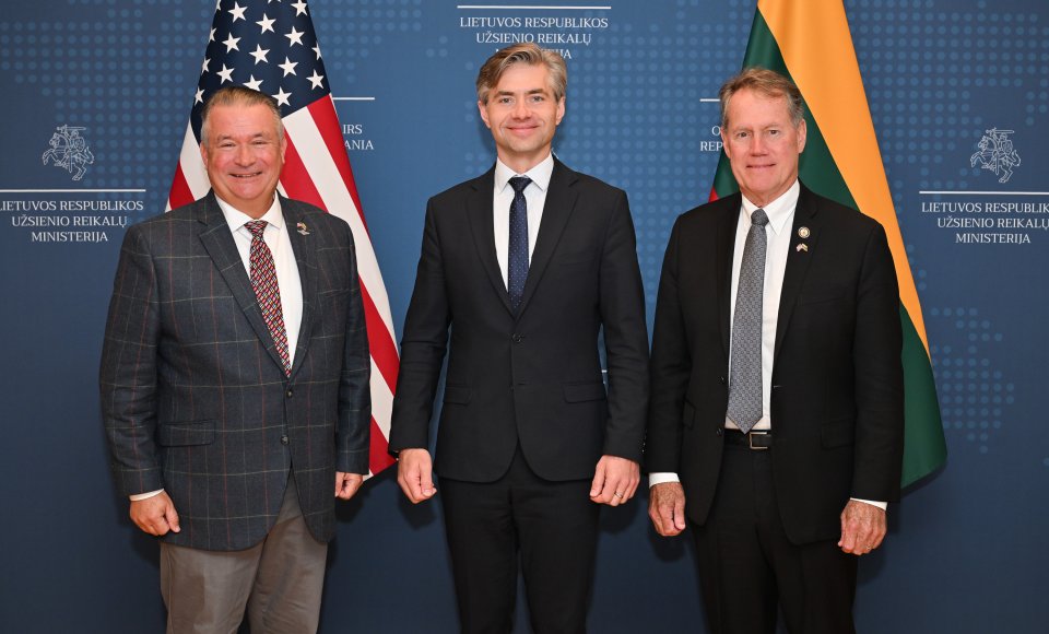 Budrys: Transatlantic partnership remains the foundation of Lithuanian and European security