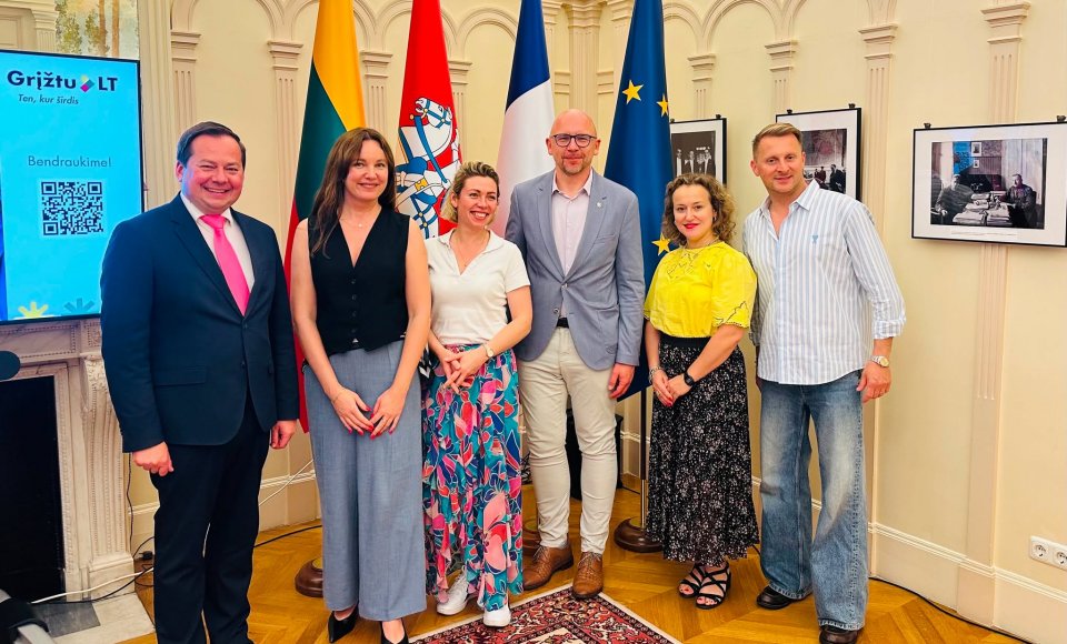 Paryžiuje – dėmesys grįžimo į Lietuvą galimybėms ir ryšio su diaspora stiprinimui
