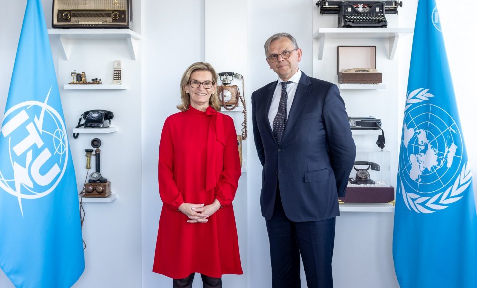 Ambassador Paulauskas met with the Secretary General of the International Telecommunication Union...