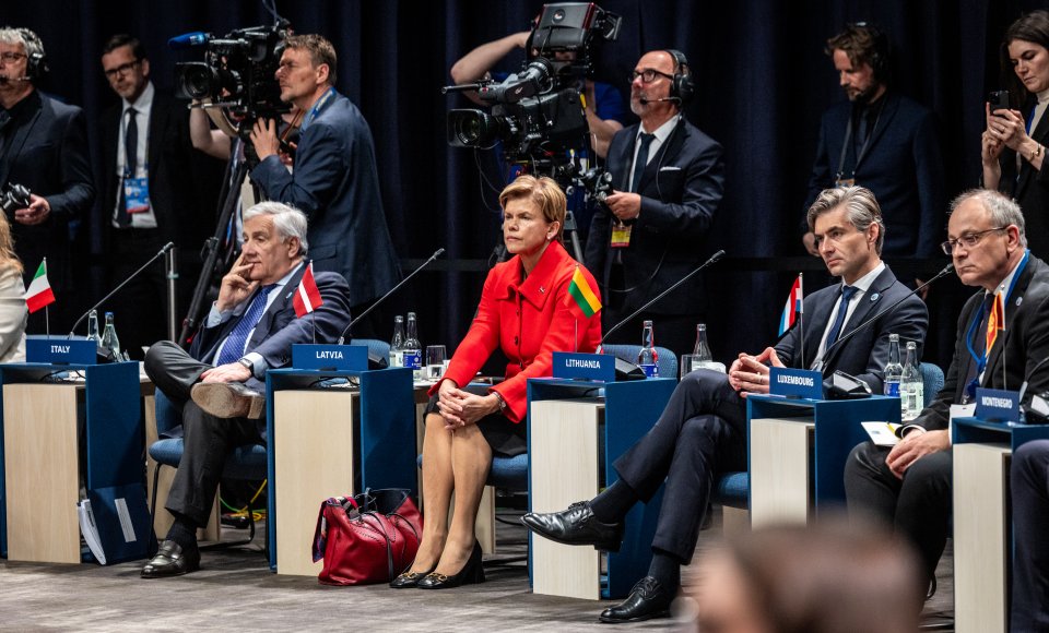 Budrys at the NATO meeting: Investment in defence and long-term support for Ukraine are essential for the security of the Alliance