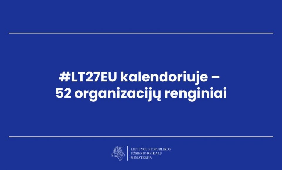 K. Budrys: Lietuvos pirmininkavimą ES Tarybai kartu kurs ir nevyriausybinis sektorius