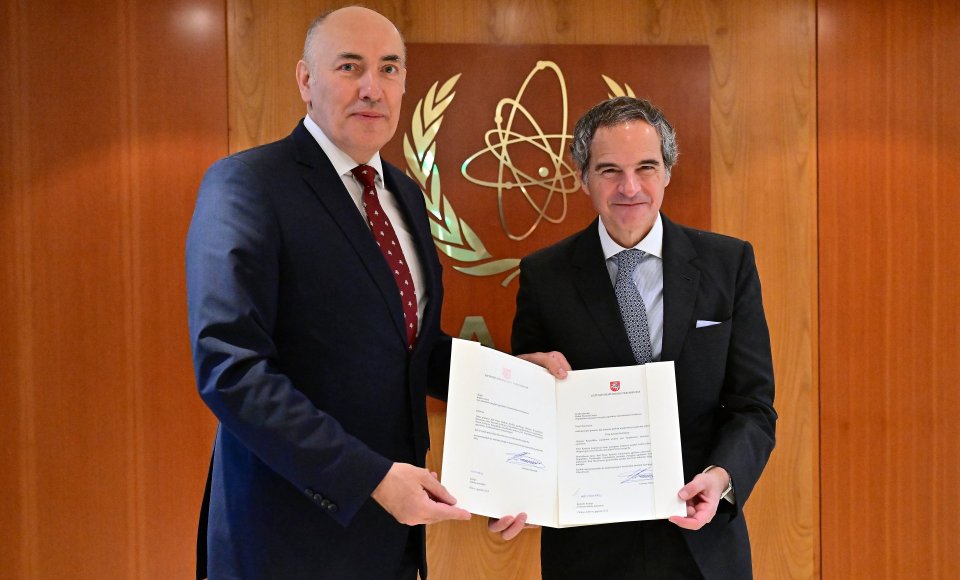 Permanent Representative of Lithuania to the International Organizations in Vienna presented his...