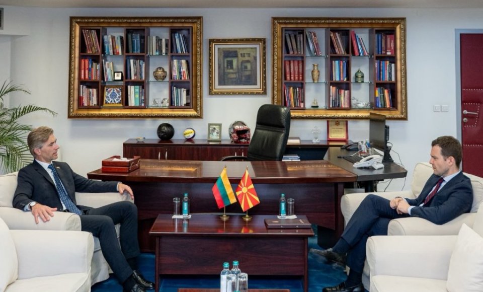 K. Budrys Šiaurės Makedonijoje: ES plėtra yra strateginė investicija į stipresnę ir vieningesnę Europą