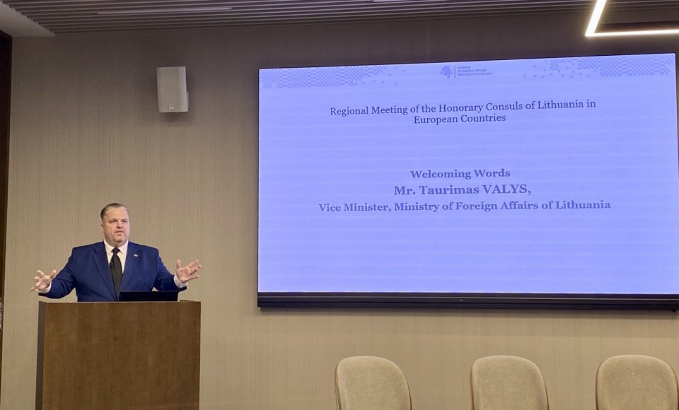 Viceministras T. Valys: „Lietuva išlieka stipri tada, kai veikiame kaip viena komanda“
