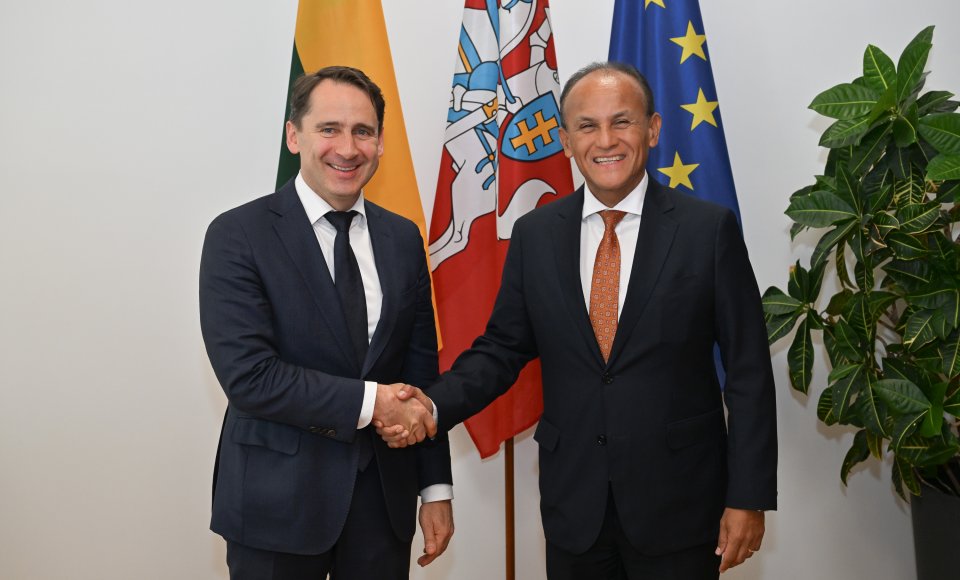 Viceministras S. Mitkus susitiko su paskirtaisiais Peru ir Salvadoro ambasadoriais