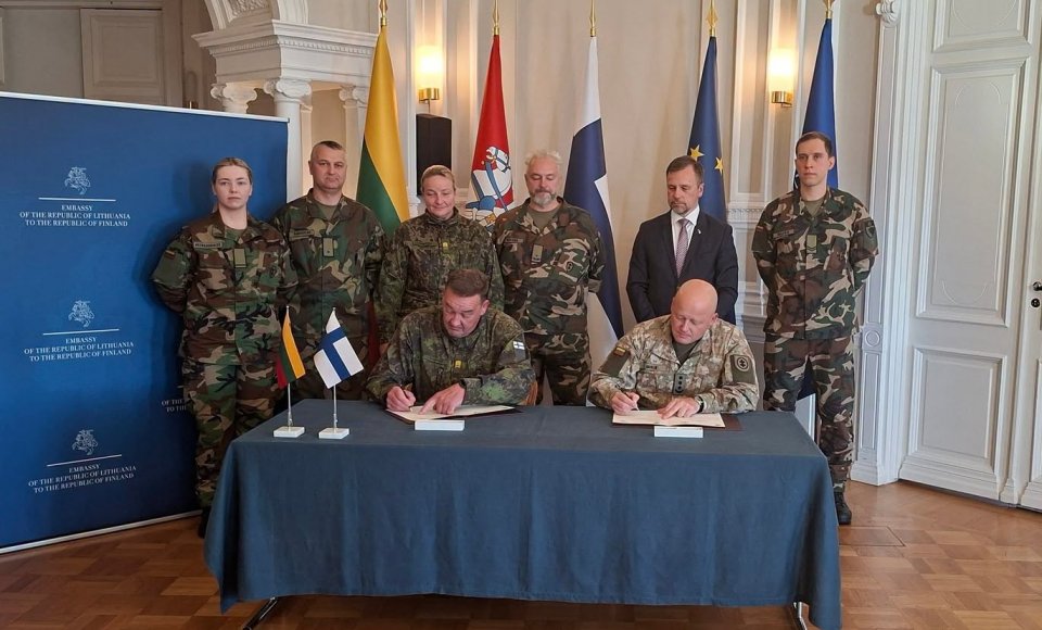 Intensyvėja Lietuvos ir Suomijos bendradarbiavimas savanoriškos gynybos srityje