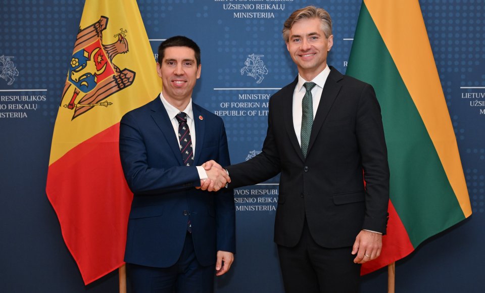 Budrys: Lithuania strongly supports Moldova's EU membership