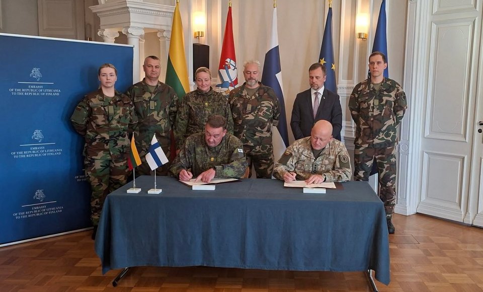 Lithuania and Finland strengthen co-operation in voluntary defence