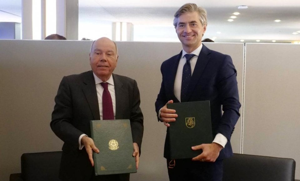 Lithuania and Brazil strengthen cooperation: Budrys signs agreement with Brazil's foreign...