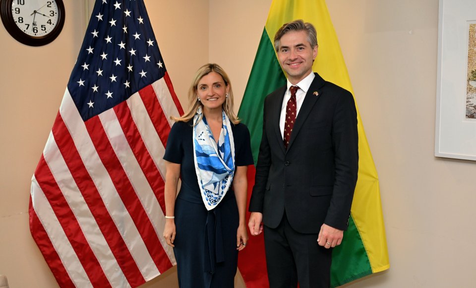 Budrys in the U.S.: We must strengthen the resilience of democratic societies to information threats together