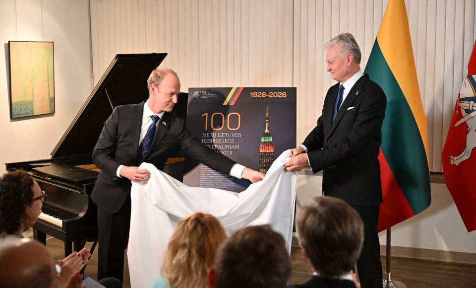 Niujorke paminėtas Lietuvos Respublikos generalinio konsulato veiklos šimtmetis