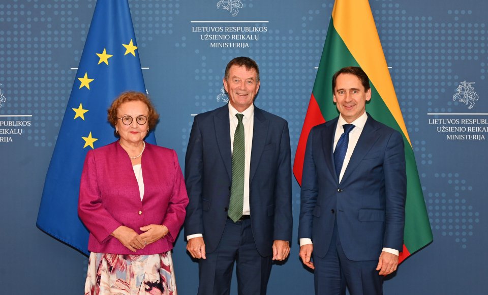 Viceministras S. Mitkus: derybose dėl ES biudžeto dėmesys turėtų būti sutelktas į Europos saugumo ir konkurencingumo stiprinimą