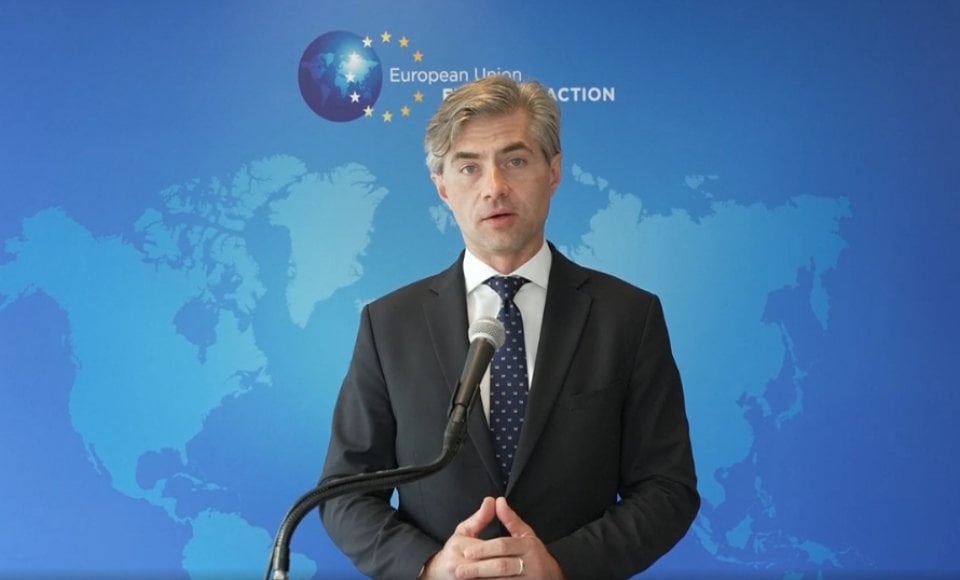 K. Budrys Niujorke: būtina telkti paramą Ukrainai ir didinti spaudimą Rusijai