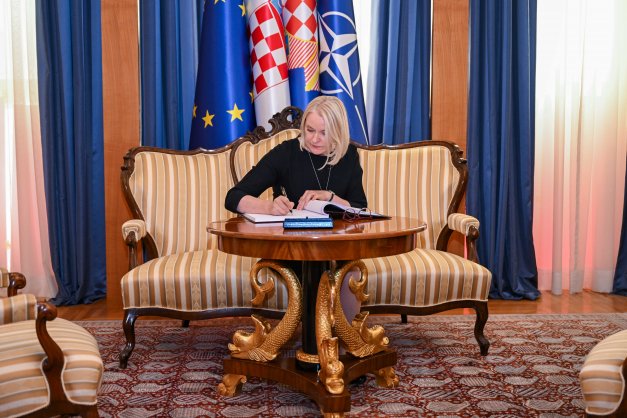 Kroatijos Respublikos Prezidentūros / Dario Andrišeko nuotr.
