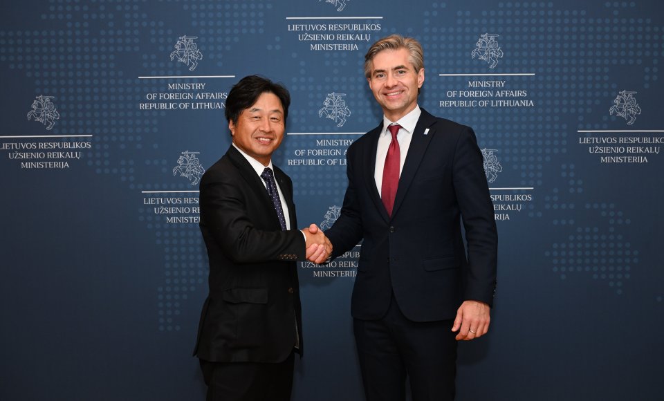 Budrys discusses prospects for cooperation with Hitachi in economic security, advanced nuclear technologies and critical infrastructure