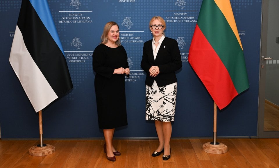 Lietuvos ir Estijos užsienio reikalų viceministrių susitikime – artėjantis Lietuvos pirmininkavimas ES Tarybai ir tarptautinė parama Ukrainai