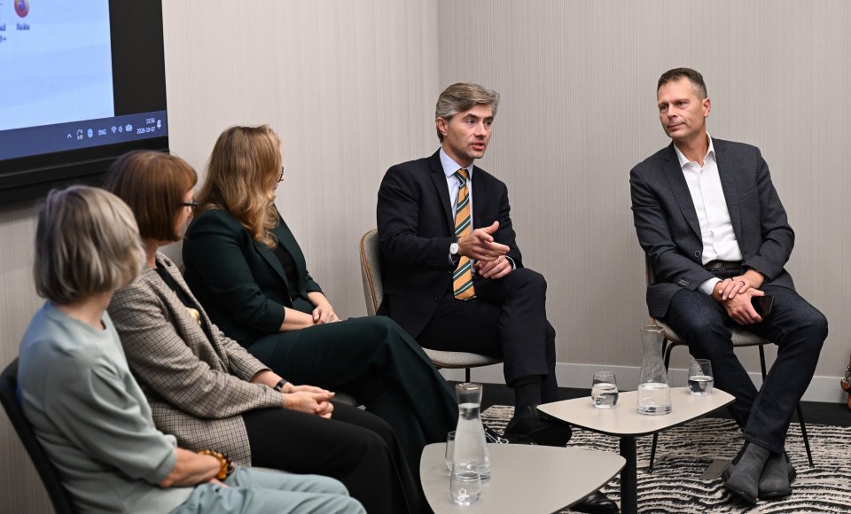 Budrys discusses economic diplomacy priorities with business representatives