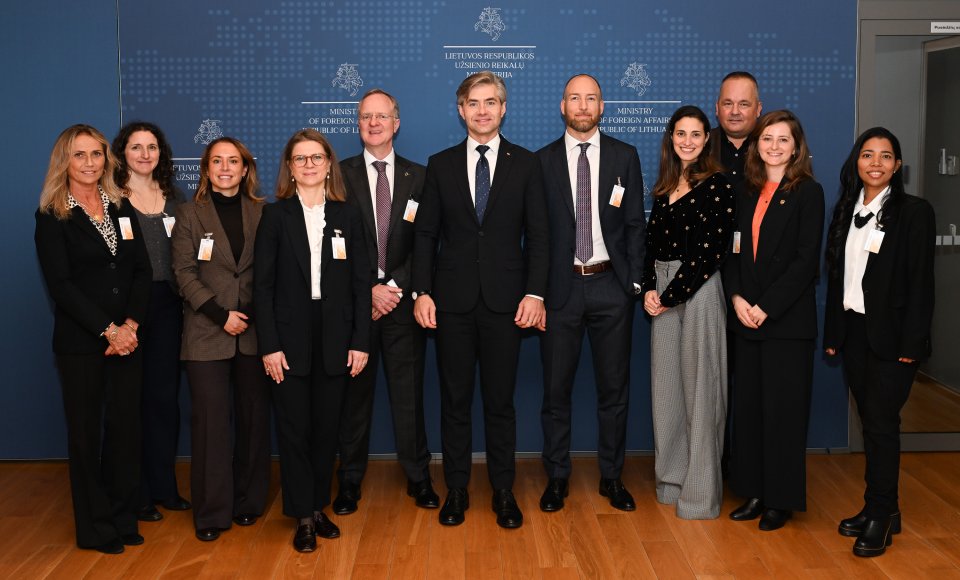 Budrys: Lithuania seeks to strengthen the transatlantic partnership based on shared security and economic interests