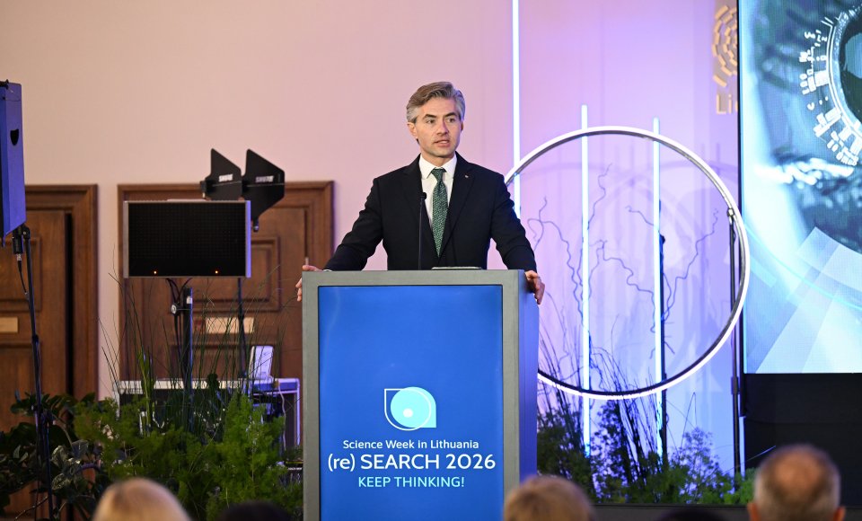 Budrys: Science, technology and innovation shape countries’ influence in today’s world