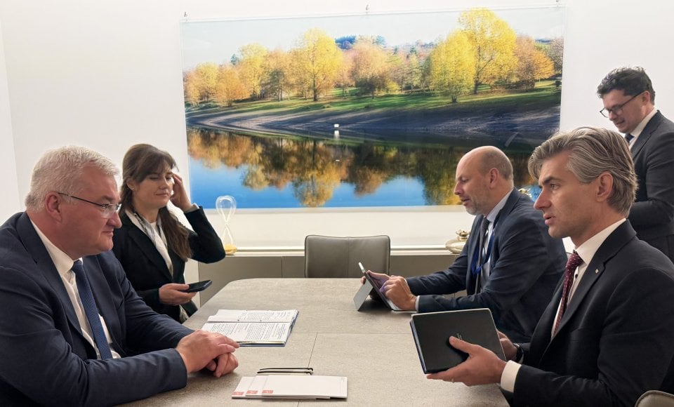 Budrys meets Ukrainian Foreign Minister Andrii Sybiha in Luxembourg