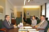 Graikijos ambasadorius K.Katsambis ir užsienio reikalų ministras P.Vaitiekūnas