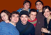 photo: Michael Durnan and students