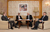 Les ministres U.Paet, M.Riekstins, F.-W.Steinmeier et V.Ušackas (photo: A.Sendrauskas)