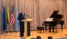 Renginio Niujorke svečius sveikina Jungtinių Tautų generalinio sekretoriaus pavaduotojas Janas Eliassonas. Mariaus Vilemaičio nuotr.