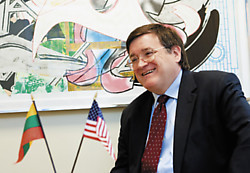 John A. Cloud was appointed ambassador to Lithuania after serving in Berlin, Brussels, Warsaw and Bonn (Photo:Š.Mažeika)