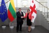 L.Linkevičius et M.Pandjikidze. Photo du MAE de la Géorgie